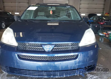 2005 Toyota Sienna Le из США, поврежденный, VIN 5TDZA23C25S320656